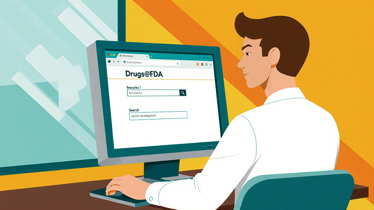 Step‑by‑Step Guide to Searching the FDA Drugs@FDA Database