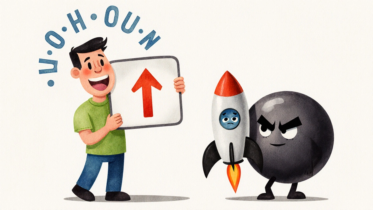 A patient celebrating weight loss with a GLP-1 pen, contrasted with a heavy, frowning sulfonylurea pill.