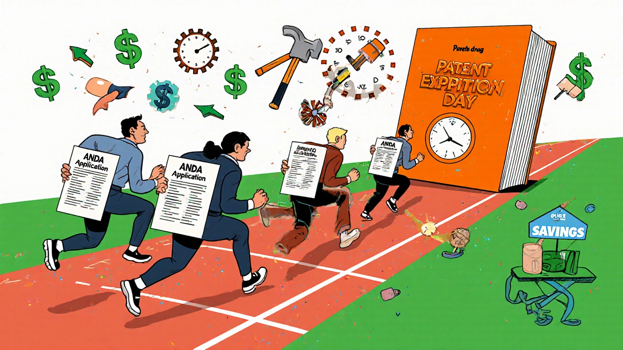 Generic drug makers racing toward patent expiration with Orange Book as backdrop