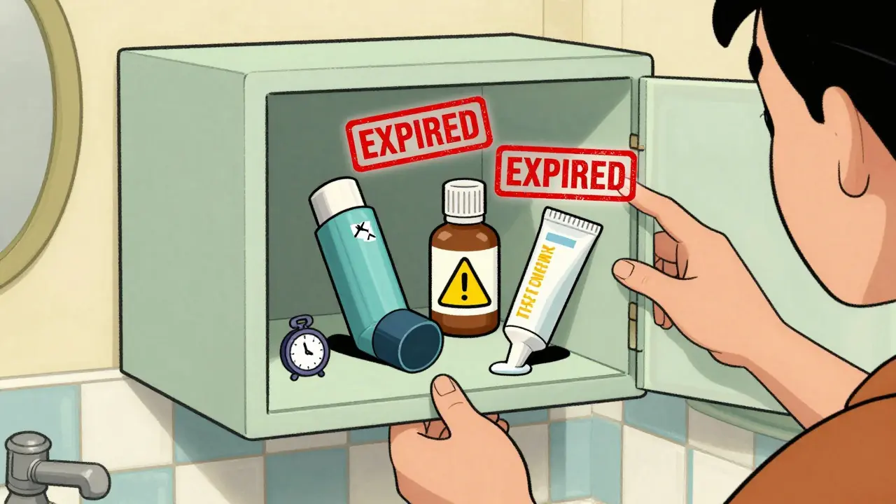 How to Safely Manage Expired Inhalers, Eye Drops, and Topical Medications